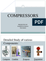 Compressors: Presented by M.Srinivasarao 7893168462