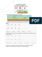 Actividades Letra R Escritura.