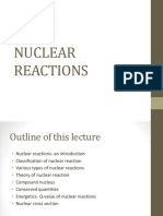 Nuclear Reactions Lec