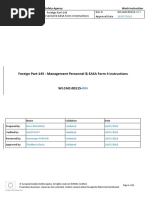 Foreign Part-145 - Management Personnel & EASA Form 4 Instructions