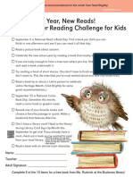 Brightly Year of Monthly Reading Challenges - Buckman Library