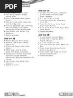 Champions Level 2 Unit Tests Answer Key