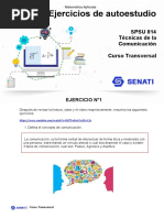 Ejercicio 1 Técnicas Comunicación