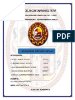 Aplicaciones de Derivadas Parciales