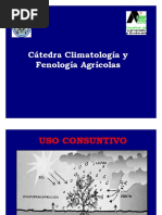 Cátedra Climatología y Fenología Agrícolas