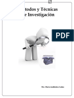 Métodos y Técnicas de Investigación