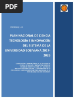 Plan Nacional de Ciencia y Tecnologia Sub