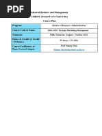 Course Plan