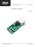 (User Manual) USR TCP232 T2 User Mannul