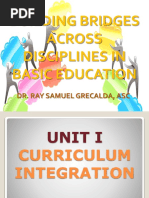 Building Bridges Across Disciplines in Basic Education: Dr. Ray Samuel Grecalda, Asc