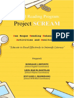 School Reading Program:: Project