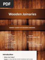 Wooden Joinaries Market Survey....