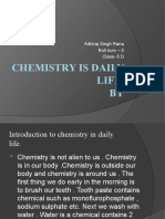 Chemistry Presentation On Why Its Used in Daily Life