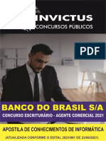 Banco Do Brasi 2021 - Apostila de Conhecimentos de Informatica - InVICTUS