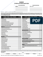 Telehandler New Machine and Pre Delivery Inspection Report PDF