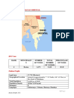 Briefer Boston, Davao Oriental: Rank Muncipalit Y Number of Votes Total Number of Voters Percentage of Votes