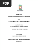 PDF Quotla Oea en El Conflicto de Las Malvinasquot Derecho Internacional Publico Americano - Compress