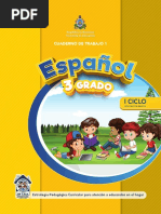 Cuaderno de Trabajo Español 3°