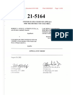 Schulz V US Congress USCA DCC 21-5164 Appellate Brief