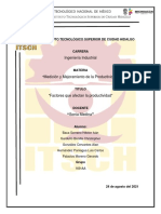 Factores Que Afectan La Productividad