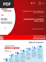 Aprendiendo - Exportar - Paso - 2021 - Keyword - Principal