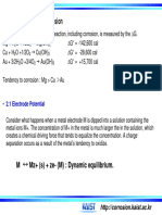 Thermodynamics of Corrosion