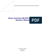 Dionex Autotrace 280 Spe Instrument Operator'S Manual: Document No. 065330 Revision 05 March 2020