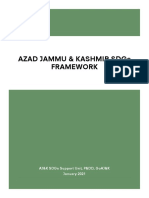 Azad Jammu & Kashmir Sdgs Framework: Aj&K Sdgs Support Unit, P&DD, Goaj&K January 2021