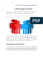 Psicología Social-Conceptos Básicos