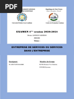 Entreprise de Service Vrai