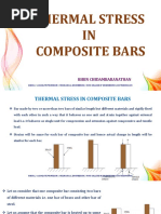 Thermal Stress Composite Bars: Bibin Chidambaranathan