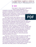 Type 2 Diabetes Mellitus