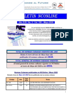 Boletín NCOnline Año XVII, No. 2 - Mayo 2020