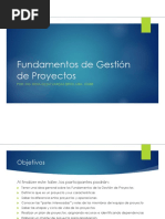 Fundamentos de Gestion de Proyectos