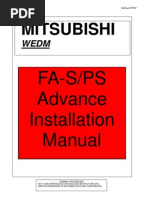 Mitsubishi: Fa-S/Ps Advance Installation Manual