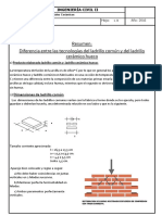 Diferencia Entre Las Tecnologías Del Ladrillo Común y Del Ladrillo Cerámico Hueco