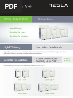 VRF & Mini VRF Systems: CMV-X CMV-C Cmv-I Outdoor Units