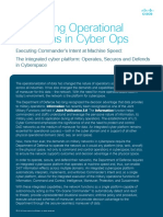 Integrating Operational Functions in Cyber Ops