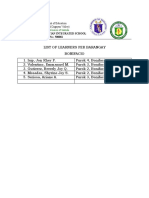 San Sebastian Integrated School School ID No.: 500081: Department of Education Region 02 (Cagayan Valley)