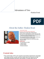 Adventures of Toto - : Ruskin Bond