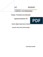 Pronóstico de La Demanda