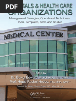 Hospitals & Health Care Organizations - Management Strategies, Operational Techniques, Tools, Templates, and Case Studies (PDFDrive)