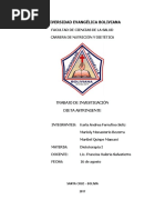 Investigación Dieta Astringente