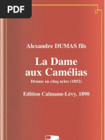 La Dame Aux Camelias Alexandre Dumas Fils