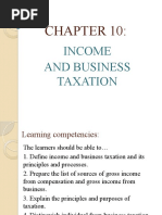 Income and Business Taxation