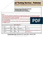 National Transmission & Despatch Company (BPS-09 To BPS-16 Positions) (List of Eligible/Rejected Candidates)