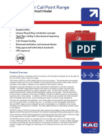 WCP Outdoor Call Point Range: WCP3 NO/NC Contact Model (Red Versions)