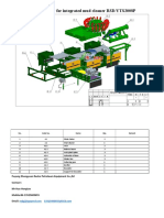 RSD Mud Cleaner and Shale Shakers Parts Drawing