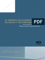 Cemento de Aluminate de Calcio y Sus Prefabricados