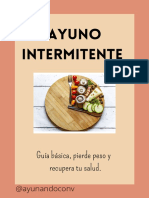 Ayuno Intermitente: Guía Básica, Pierde Peso y Recupera Tu Salud